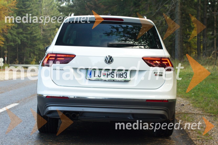 Volkswagen Tiguan 2.0 TDI 4Motion HighlineVolkswagen Tiguan 2.0 TDI 4Motion Highline, mediaspeed test