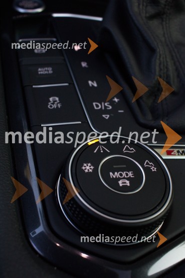 Volkswagen Tiguan 2.0 TDI 4Motion Highline, izbora načina vožnjeVolkswagen Tiguan 2.0 TDI 4Motion Highline, mediaspeed test