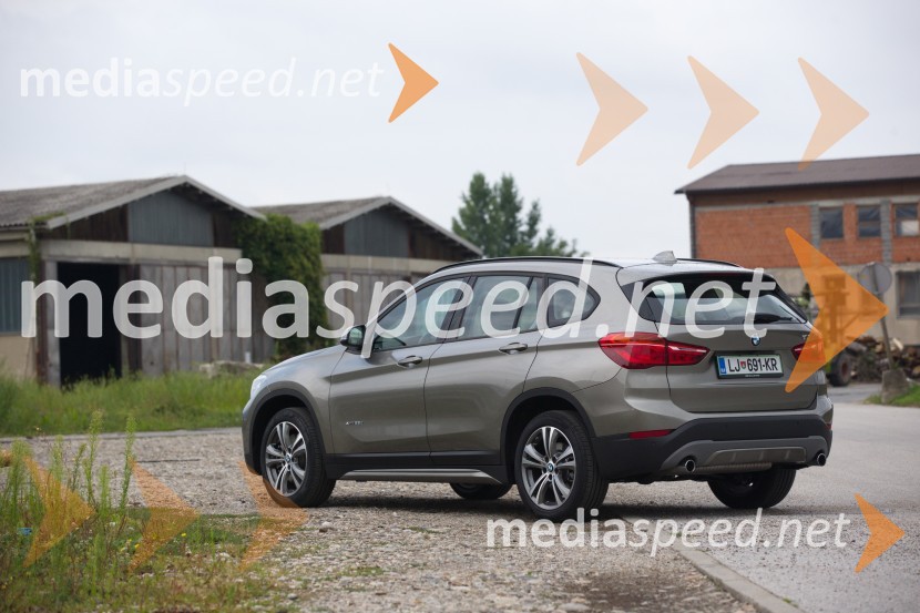 BMW X1 xDrive25dBMW X1 xDrive25d, mediaspeed test