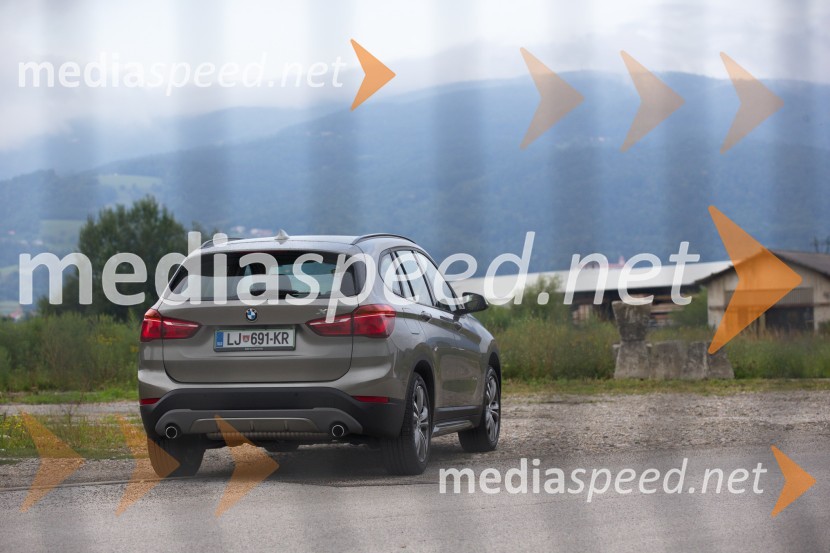 BMW X1 xDrive25dBMW X1 xDrive25d, mediaspeed test