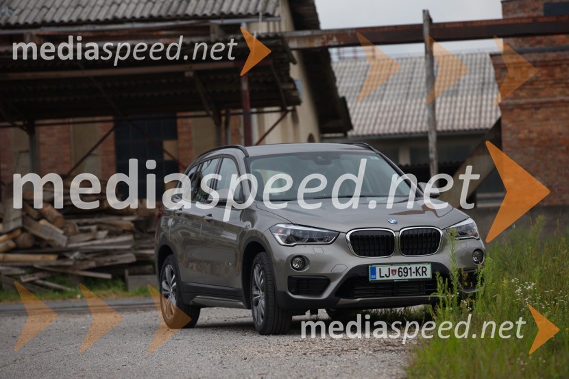 BMW X1 xDrive25dBMW X1 xDrive25d, mediaspeed test
