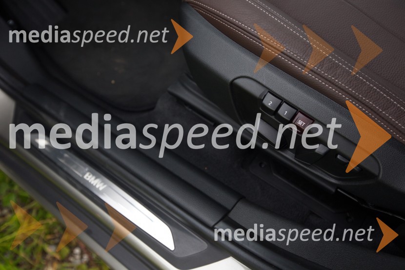 BMW X1 xDrive25d, nastavitev sedežev s spominomBMW X1 xDrive25d, mediaspeed test