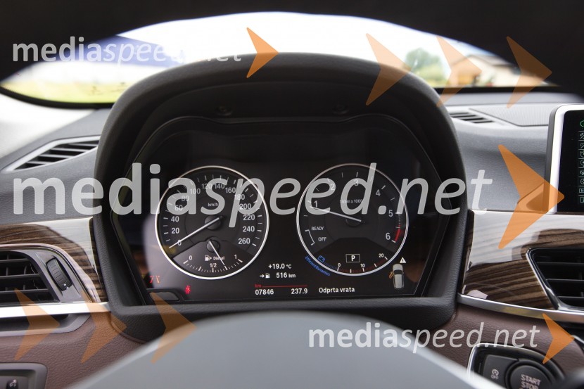 BMW X1 xDrive25d, merilnikiBMW X1 xDrive25d, mediaspeed test