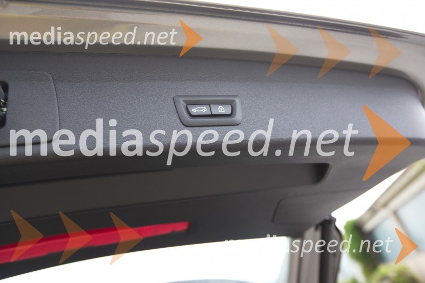 BMW X1 xDrive25d, elektronsko zapiranje prtljažnikaBMW X1 xDrive25d, mediaspeed test