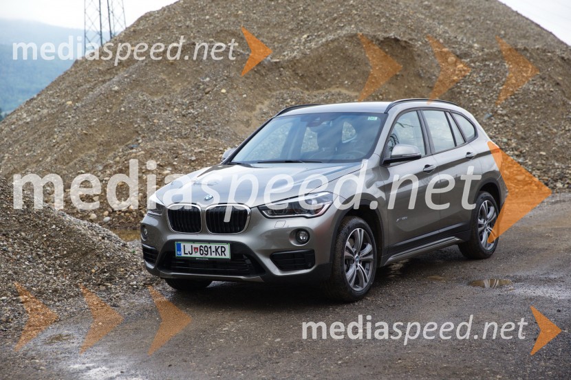 BMW X1 xDrive25dBMW X1 xDrive25d, mediaspeed test