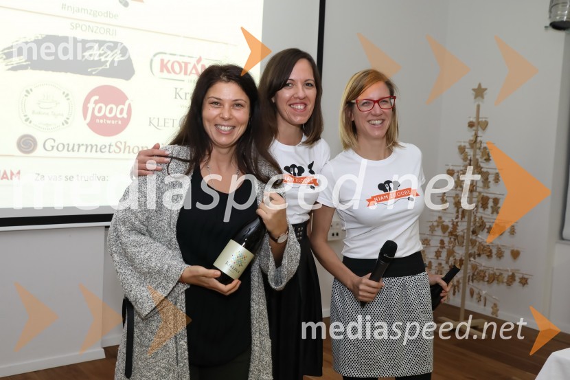  ... ;  Mateja Delakorda, novinarka in blogerka (Zgodbe na krožniku);  Iva Gruden, novinarka, projekt LjubljananjamNjam zgodbe 2016, konferenca kulinaričnih blogerjev