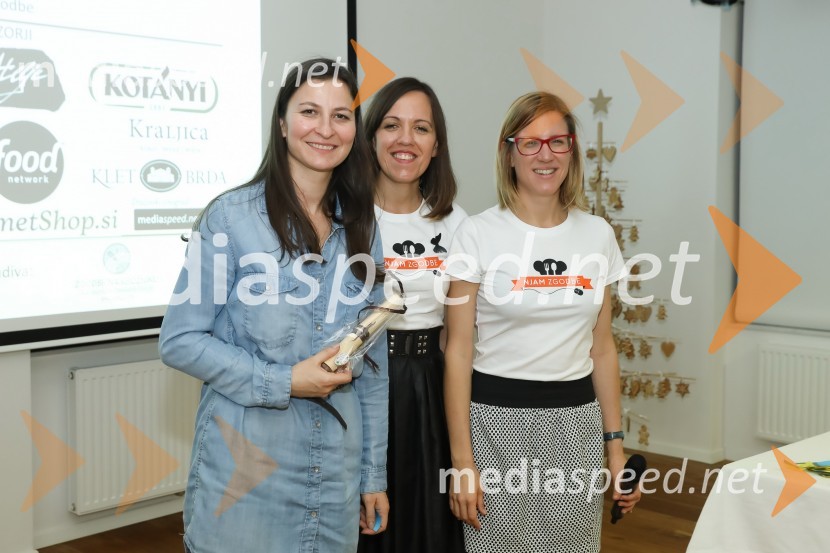  ... ;  Mateja Delakorda, novinarka in blogerka (Zgodbe na krožniku);  Iva Gruden, novinarka, projekt LjubljananjamNjam zgodbe 2016, konferenca kulinaričnih blogerjev