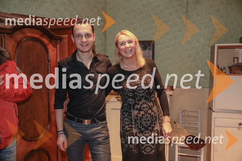  Blaž Setnikar, igralec;  Darja Reichman, igralkaHelverjeva noč, premiera predstave