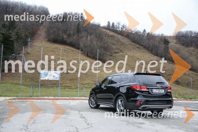 Osveženi Grand Santa Fe, slovenska predstavitev