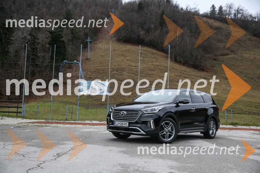 Osveženi Grand Santa Fe, slovenska predstavitev