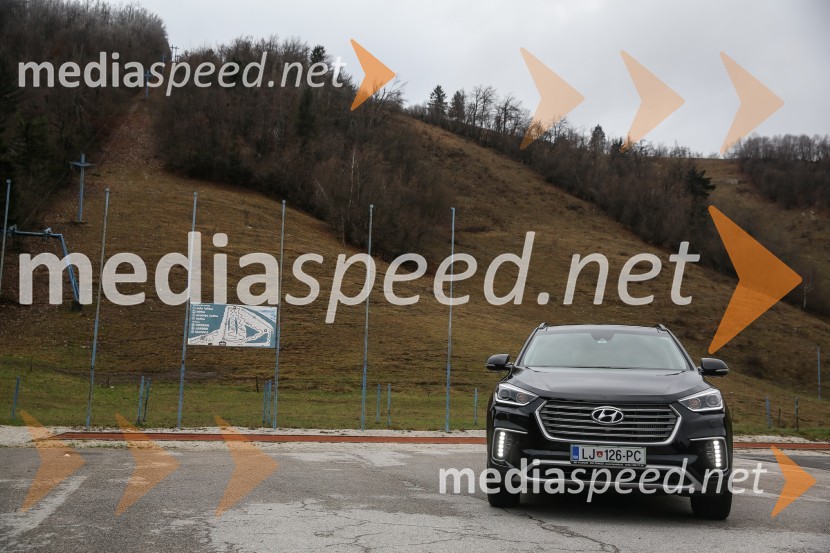 Osveženi Grand Santa Fe, slovenska predstavitev