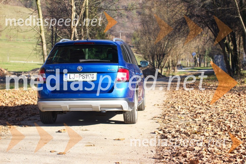 Škoda Fabia Combi 1.2 TSI ScoutlineŠkoda Fabia Combi 1.2 TSI Scoutline, mediaspeed test