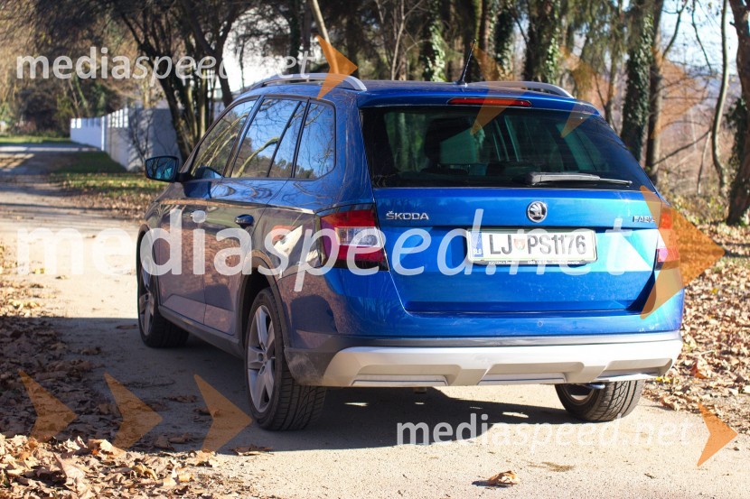 Škoda Fabia Combi 1.2 TSI ScoutlineŠkoda Fabia Combi 1.2 TSI Scoutline, mediaspeed test