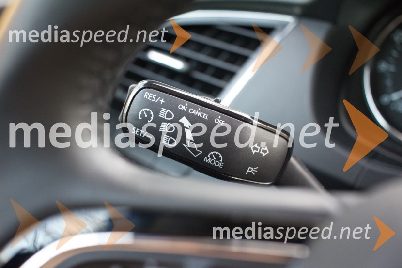 Škoda Fabia Combi 1.2 TSI Scoutline, tempomat z določanjem varnostne razdaljeŠkoda Fabia Combi 1.2 TSI Scoutline, mediaspeed test