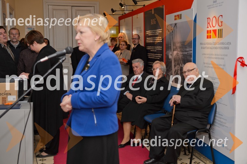 prof. dr. Lučka Lorber, prorektorica za kakovost, Univerza v MariboruJugoslovanski Manchester, odprtje razstave