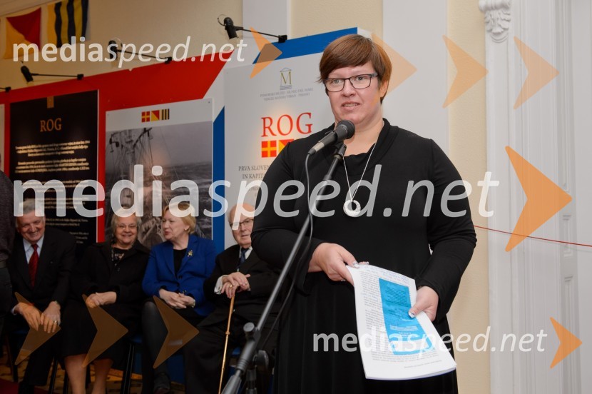 dr. Aleksandra  Berberih Slana, direktorica Muzeja narodne osvoboditve MariborJugoslovanski Manchester, odprtje razstave