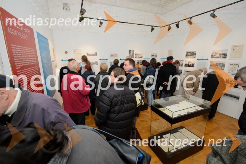 Jugoslovanski Manchester, odprtje razstave