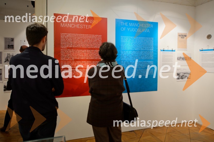 Jugoslovanski Manchester, odprtje razstave