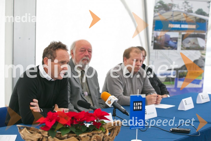  Rado Vračko, direktor, Expo biro d. o. o.;  Blaž Železnik, ustanovitelj in dolgoletni direktor Expo biro d.o.o.;  Miha Železnik, direktor marketinga, Expo biro d. o. o.Expo biro d.o.o -  20 let uspešnega sodelovanja na Formuli 1