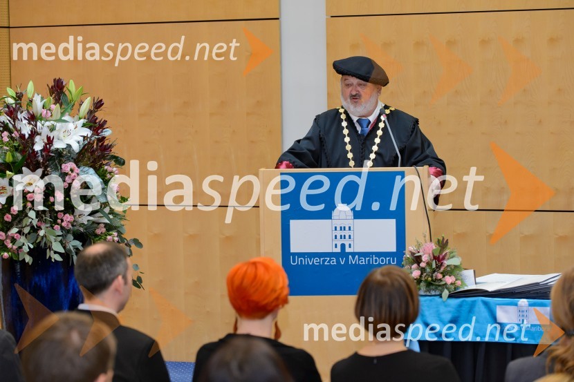 prof. dr. Igor Tičar, rektor, Univerza v MariboruPromocija doktorjev znanosti na UM, december 2016