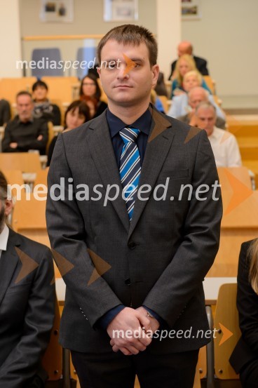dr. Aleš Černezel, Fakulteta za elektrotehniko, računalništvo in informatikoPromocija doktorjev znanosti na UM, december 2016