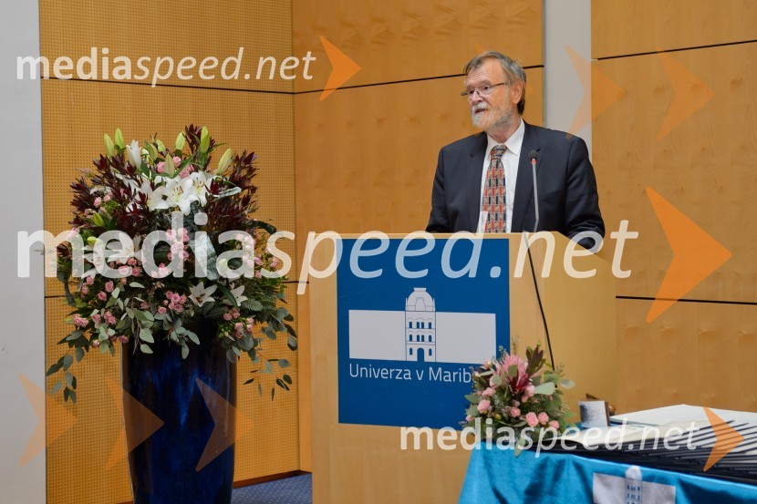 prof. dr. Ivan Rozman, prodekan, Fakulteta za turizem, Univerza v Mariboru in nekdanji rektor, Univerza v MariboruPromocija doktorjev znanosti na UM, december 2016