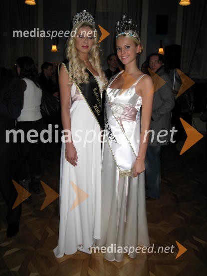 Tjaša Vezjak, Miss turizma Slovenije 2007 in Miss turizma Sveta 2007 in Nina Kohne, Miss Slovenije za Miss Alpe Adria International 2007Modna revija Maturantski in poročni utrinki 2008
