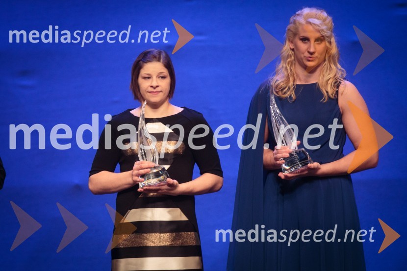  Tina Trstenjak, judoistka;  Ana Velenšek, judoistkaŠportnik leta 2016
