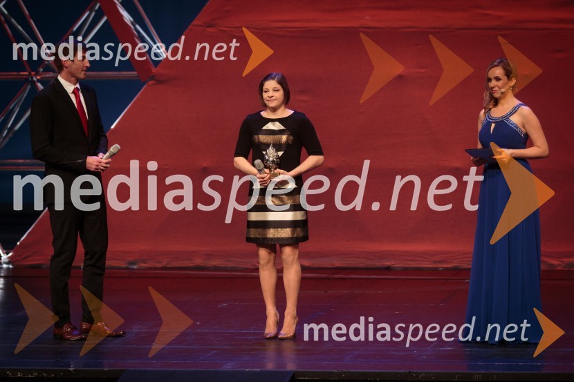  Iztok Čop, nekdanji veslač, podpredsednik Olimpijskega komiteja Slovenije;  Tina Trstenjak, judoistka;  Sanja Modrič, novinarkaŠportnik leta 2016