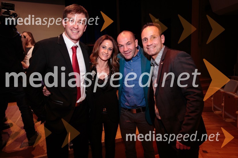  Iztok Čop, nekdanji veslač, podpredsednik Olimpijskega komiteja Slovenije;  Petra Čop;  Dejan Zavec, nekdanji boksar;  Tomaž Barada, taekwondoist in kickbokser, podpredsednik Olimpijskega komiteja SlovenijeŠportnik leta 2016