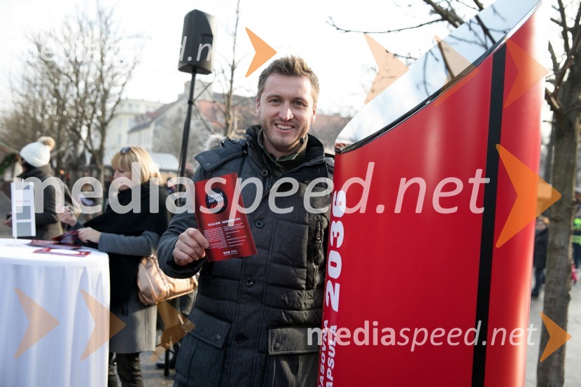  Denis Avdić, voditelj1. Dan prihodnosti, Prva časovna kapsula 2036