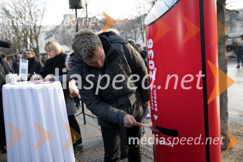  Denis Avdić, voditelj1. Dan prihodnosti, Prva časovna kapsula 2036