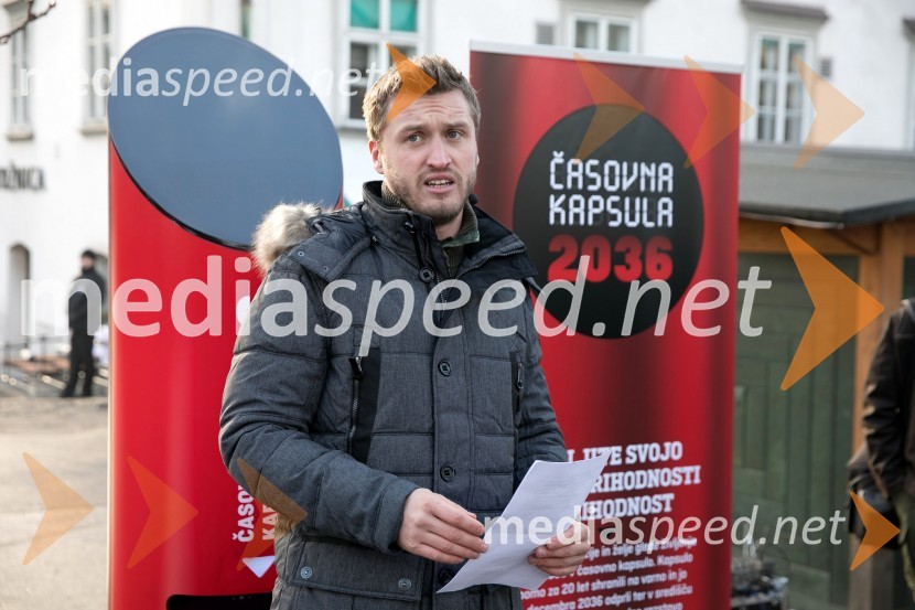  Denis Avdić, voditelj1. Dan prihodnosti, Prva časovna kapsula 2036