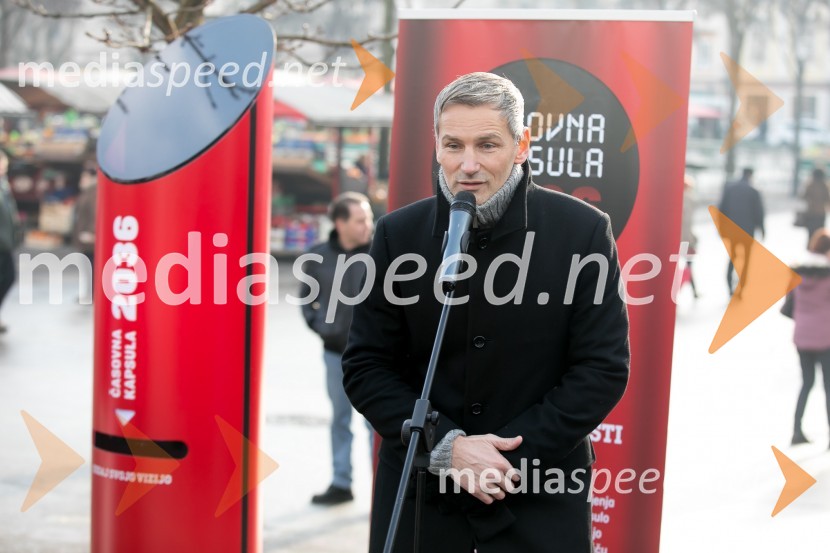  Matej Čer, podjetnik1. Dan prihodnosti, Prva časovna kapsula 2036