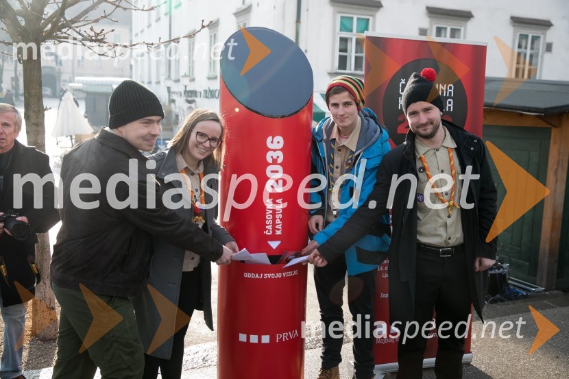 1. Dan prihodnosti, Prva časovna kapsula 2036