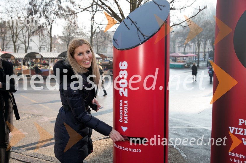  Katerina Steiner, marketing, Prva osebna zavarovalnica, d.d.1. Dan prihodnosti, Prva časovna kapsula 2036