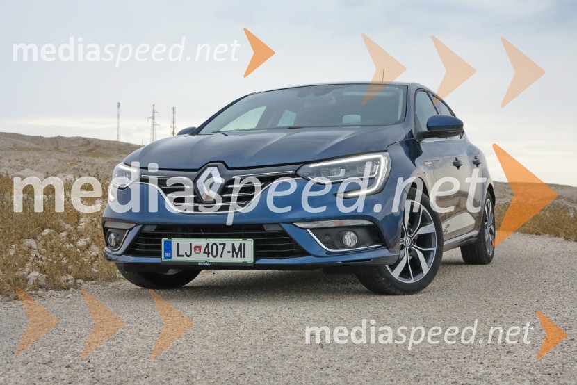 Renault Megane Bose Energy TCe 130Renault Megane Bose Energy TCe 130, mediaspeed test