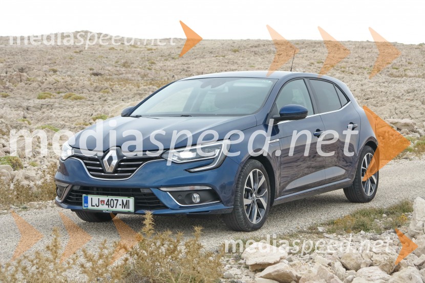 Renault Megane Bose Energy TCe 130Renault Megane Bose Energy TCe 130, mediaspeed test