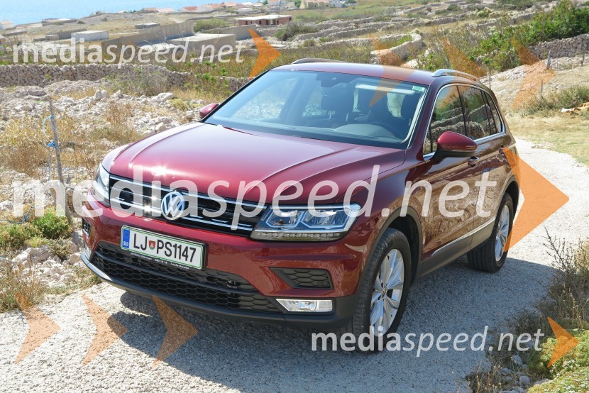 Volkswagen Tiguan 2.0 TDI 4Motion DSG  ComfortlineVolkswagen Tiguan 2.0 TDI 4Motion DSG Comfortline, mediaspeed test