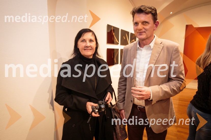 Izseki / preseki, odprtje razstave izbora del iz Likovne zbirke RIKO