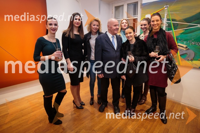 Izseki / preseki, odprtje razstave izbora del iz Likovne zbirke RIKO