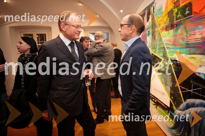  Janez  Škrabec, direktor Riko d.o.o., predsednik Slovensko-ruskega poslovnega sveta, častni konzul Belorusije;  ... Izseki / preseki, odprtje razstave izbora del iz Likovne zbirke RIKO