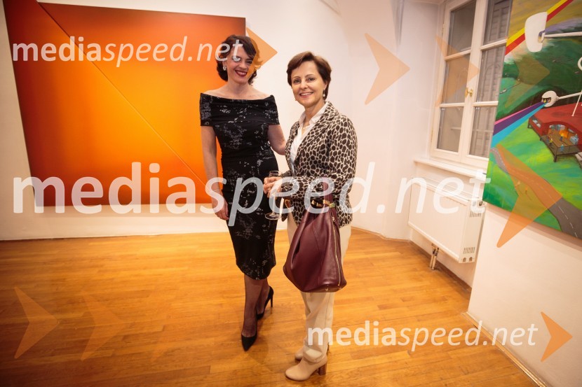 Izseki / preseki, odprtje razstave izbora del iz Likovne zbirke RIKO