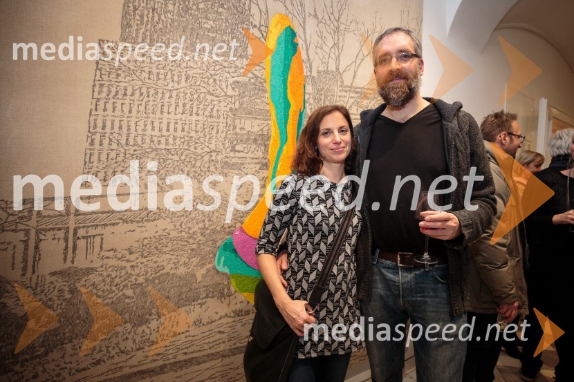 Izseki / preseki, odprtje razstave izbora del iz Likovne zbirke RIKO