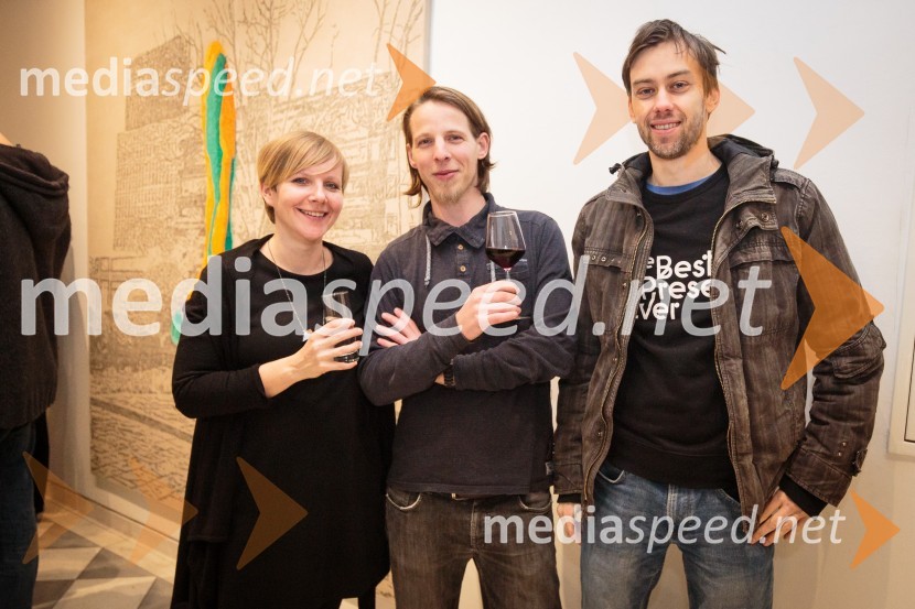 Izseki / preseki, odprtje razstave izbora del iz Likovne zbirke RIKO