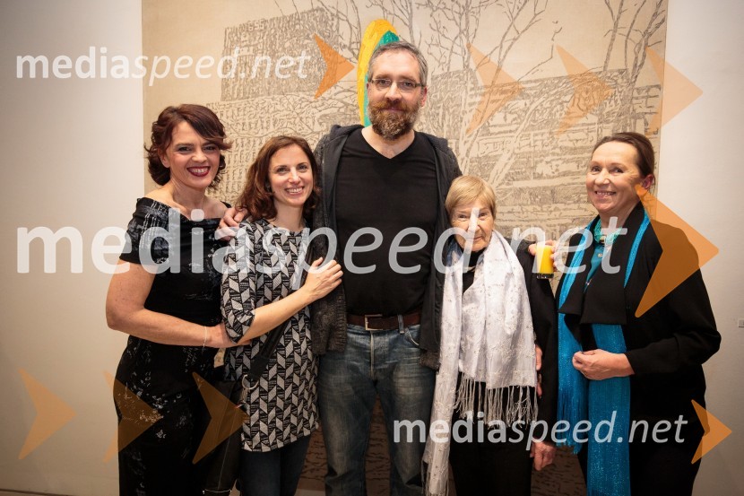 Izseki / preseki, odprtje razstave izbora del iz Likovne zbirke RIKO