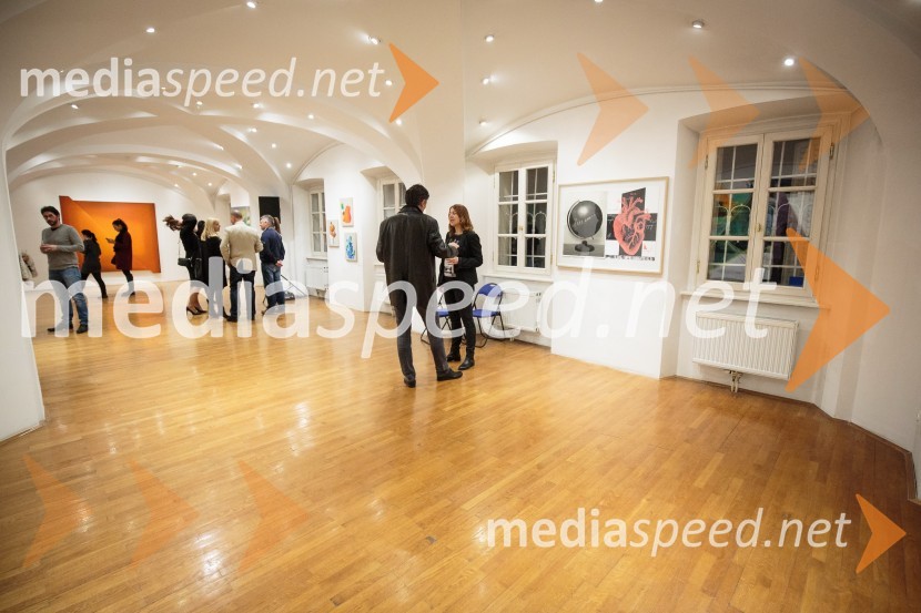 Izseki / preseki, odprtje razstave izbora del iz Likovne zbirke RIKOIzseki / preseki, odprtje razstave izbora del iz Likovne zbirke RIKO