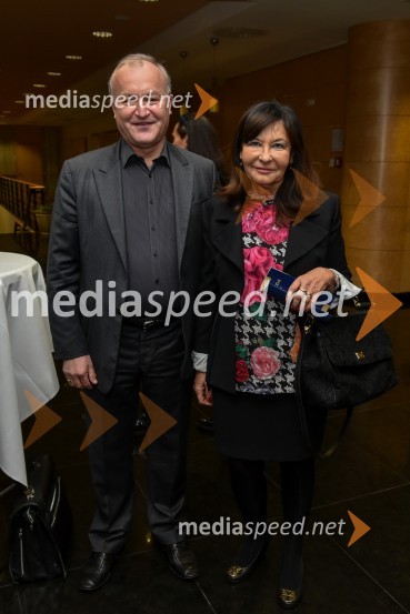 akadem. prof.  Anton Jamnik, ljubljanski pomožni škof; prof. dr. Ruda Zorc Pleskovič, zdravnicaSimpozij srčnih kirurgov 2016