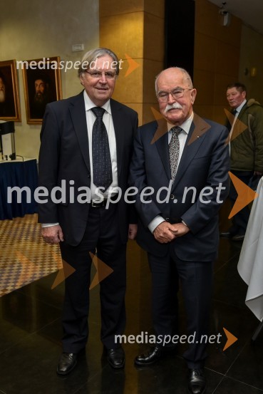 dr. Alojz Pleskovič, dr. med.; akad. prof. Boštjan  Žekš,  svetovalec predsednika RSSimpozij srčnih kirurgov 2016