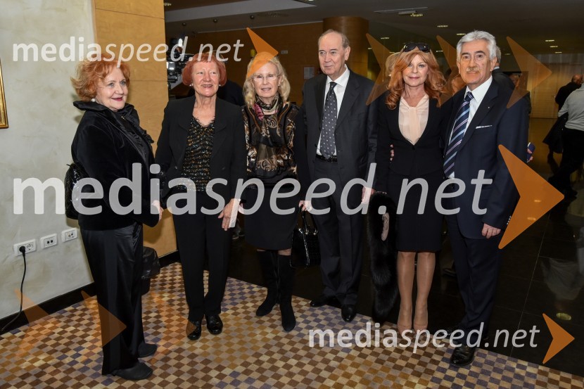  Jerica Merzelj, igralka;  Bernarda Petrovič Mager, magistra farmacije;  Nada  Irgolič, mag. farmacije;  Rafko Irgolič, pevec;  Darja Kuhar Kotnik, UO Društva za zdravje naroda;  Rajko Kotnik, državni pravobranilecSimpozij srčnih kirurgov 2016